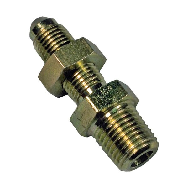 1/4" Bulkhead Flare X 1/4" MNPT 6000 PSI